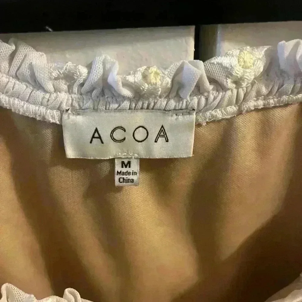 Acoa White blouse - Picture 10 of 10